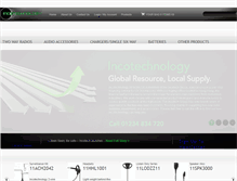 Tablet Screenshot of incotechnology.co.uk